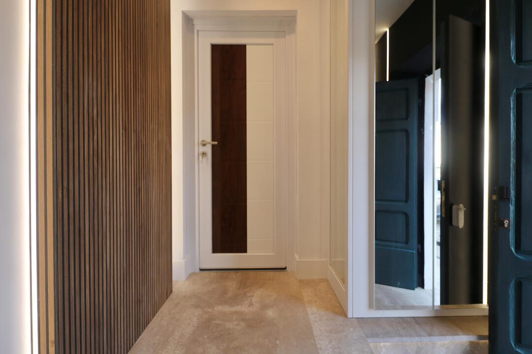 Entrance leading in to your studio