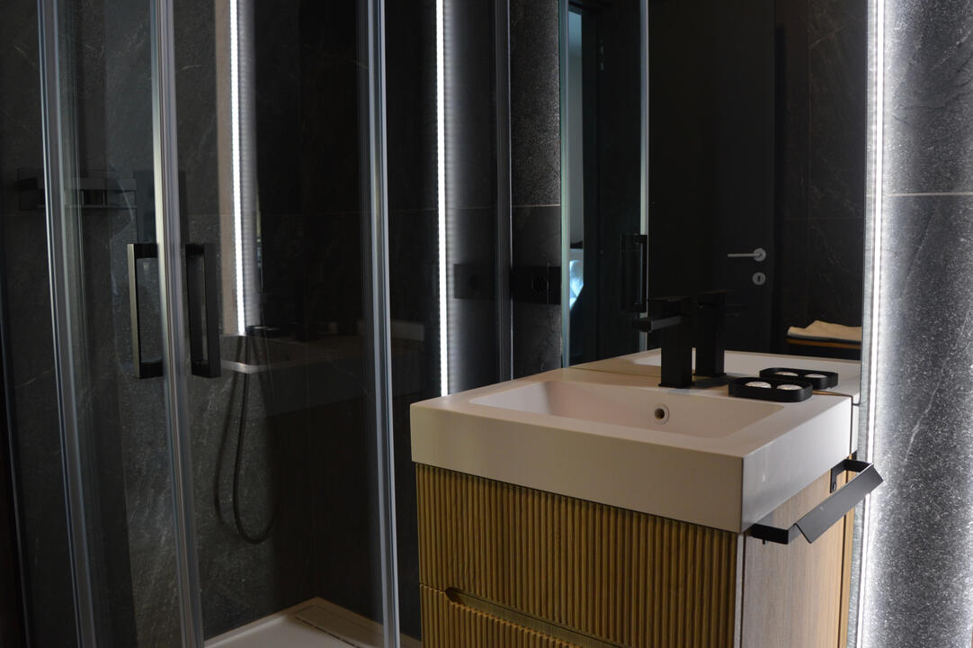 Luxurious fully equipped bathroom